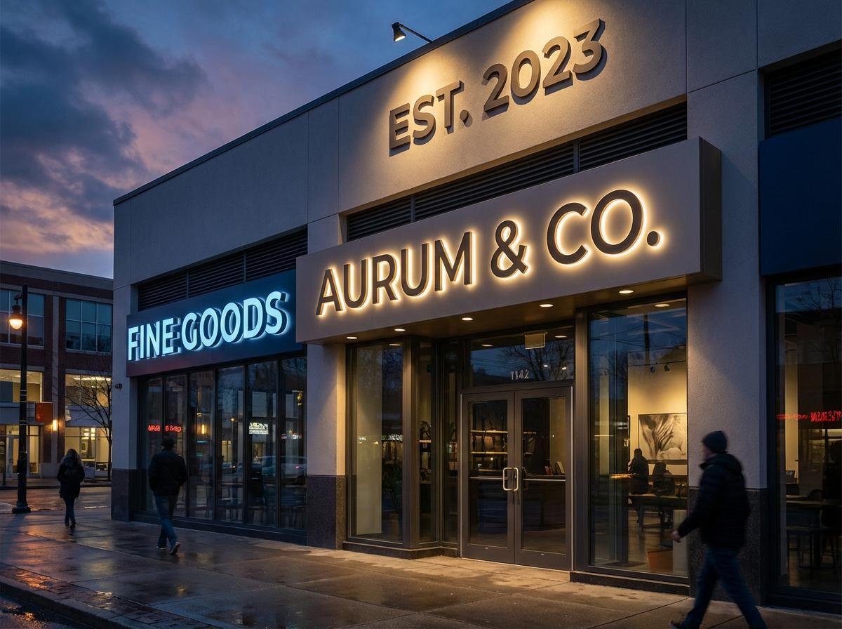 LED and glow signs
