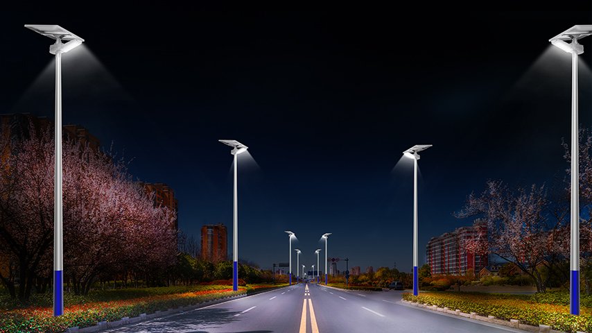 Street lamp branding